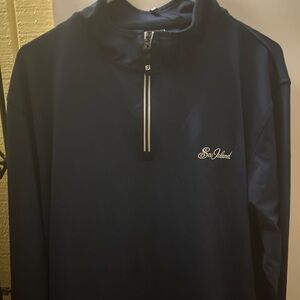 FootJoy Sea Island Navy Pullover size large

Tags still on it